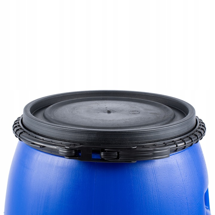 BECZKA PLASTIKOWA Z OBEJMĄ ZBIRNIK NA WODĘ 60L