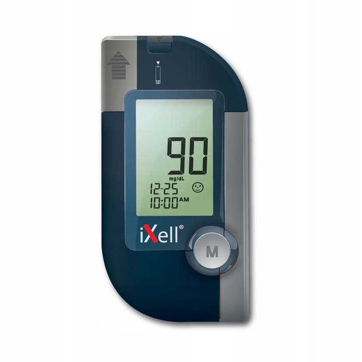 Glukometr iXell + paski, lancety, nakłuwacz, etui