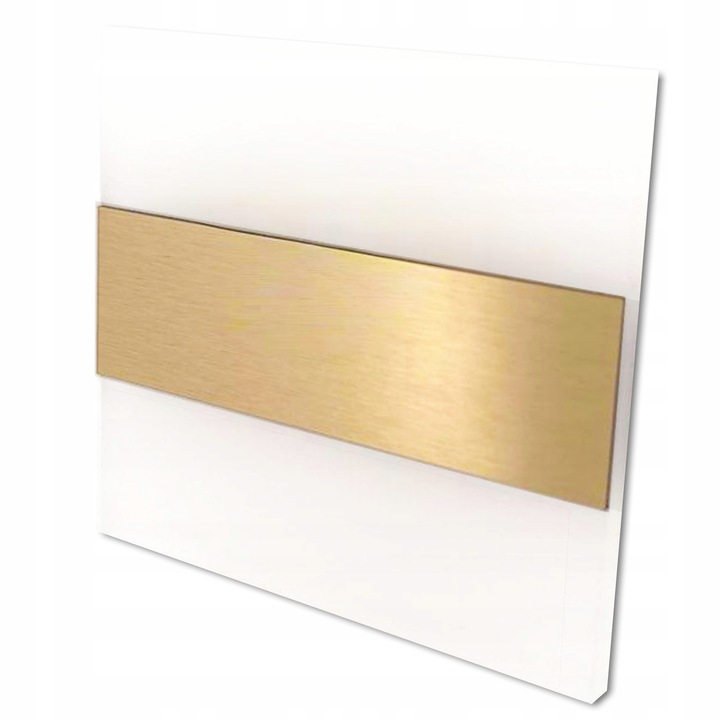 Oświetlenie schodowe oprawa lampka schodowa LED 230V Q31 Złota /