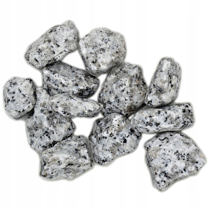 Grys Granitowy Dalmatyńczyk 16-22mm Kamienie Ogrodowe Ozdobne 20KG