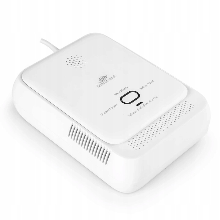 Inteligentny czujnik gazu ziemnego metan 85dB LPG Tuya WiFi Aplikacja