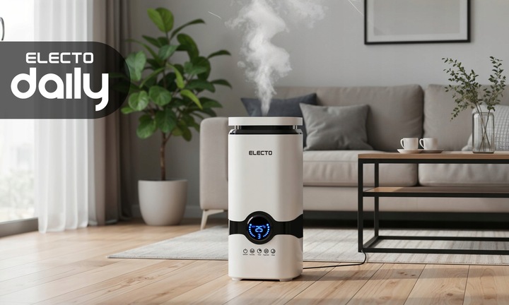 NAWILŻACZ POWIETRZA DYFUZOR JONIZATOR 4L AROMATERAPIA PILOT + 12