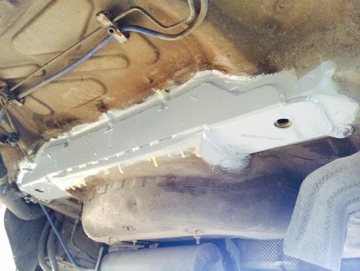 Wzmocnienie podłogi wózka BMW E46 DRIFT KJS M3