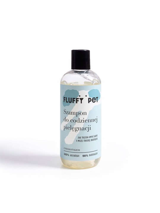 SZAMPON dla psów do codziennej pielęgnacji FluffyPet 300ml HIPOALERGICZNY