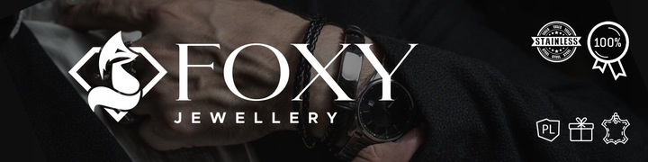 Bransoletka Męska Czarna ze Skóry Srebrna GRAWER Prezent Dla Męża Chłopaka