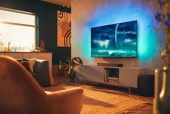 Soundbar 3.1 z bezprzewodowym subwooferem Philips 620W Dolby Atmos