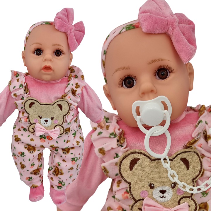 LALKA BOBAS MÓWI I ŚPIEWA PO POLSKU 45CM+SMOCZEK_73