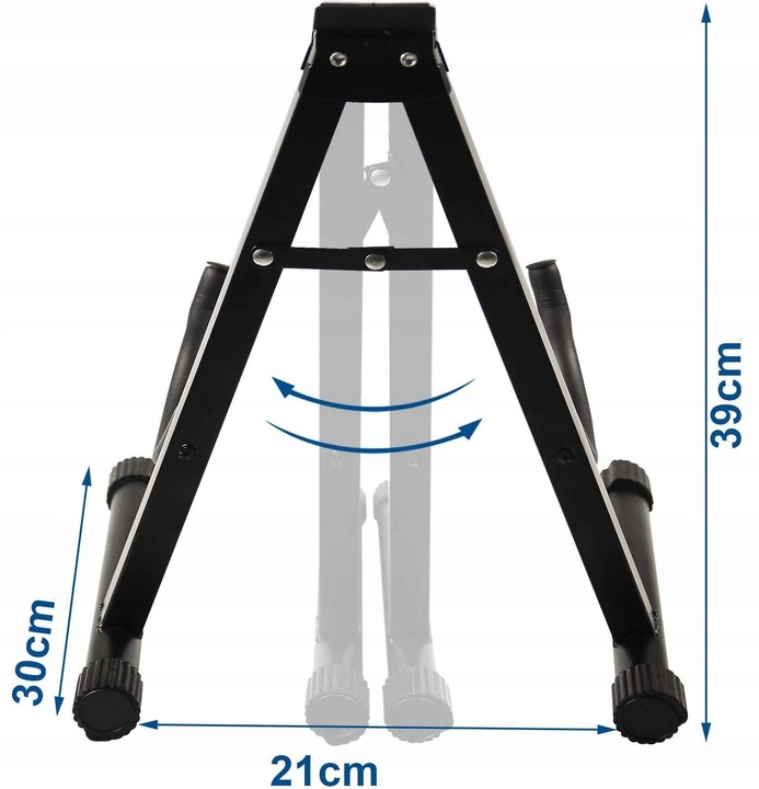 Statyw uniwersalny STOJAK Na każdą gitarę TYP A Składany Uchwyt Piankowy
