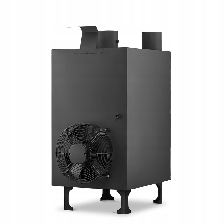 Piec szamotowy z nadmuchem NADMUCHOWY grzewczy WENTYLATOR koza 20kW