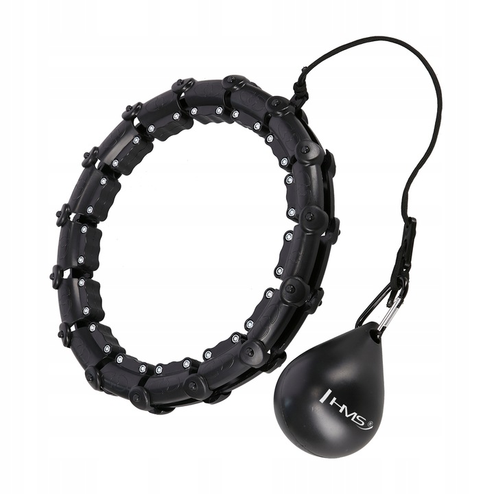 ZESTAW HULA HOP HHW02 Z WYPUSTKAMI I OBCIĄŻNIKIEM HMS + PAS BR163