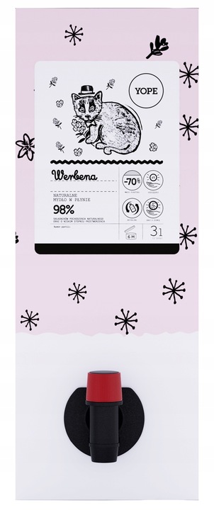 YOPE Mydło Werbena Refill 3L