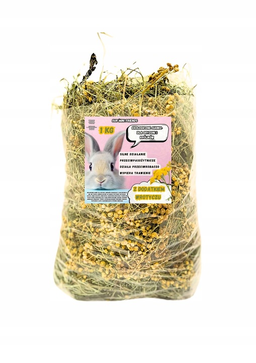 SIANKO Z KWIATAMI DLA KRÓLIKA I GRYZONIA ŚWIEŻE PACHNĄCE KWIATY 4 KG ZESTAW