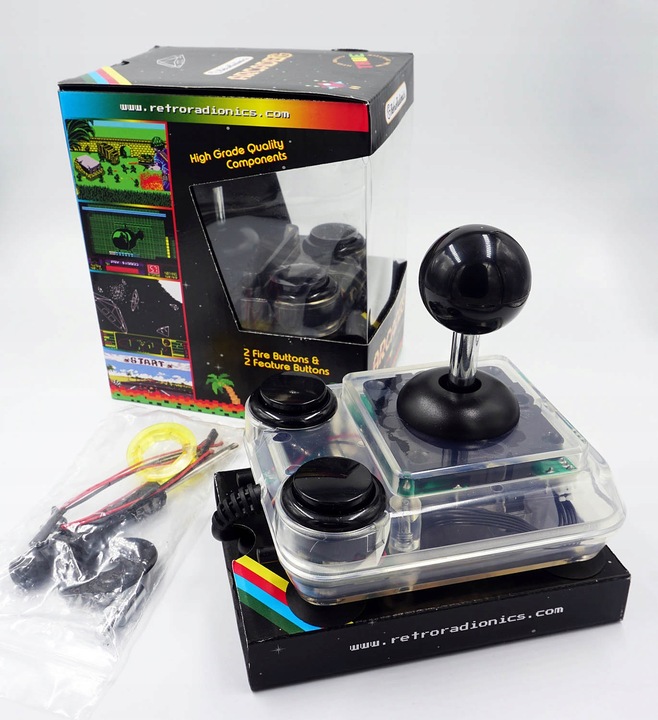 ArcadeR --- nowy joystick --- ZX SPECTRUM COMMODORE ATARI AMIGA