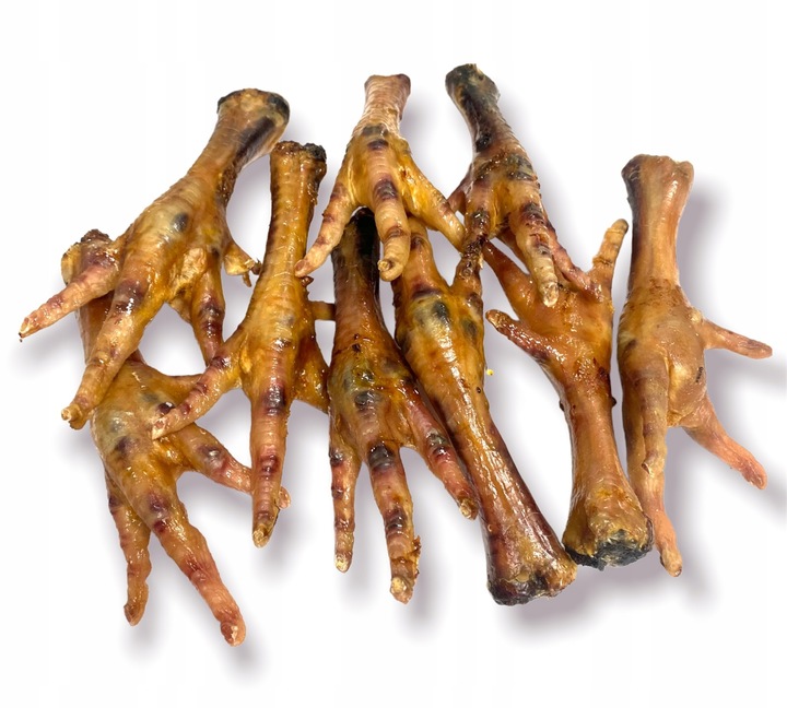 KURZE ŁAPKI Z KURCZAKA 1kg suszone 100% NATURALNE