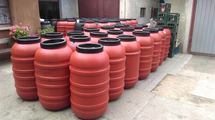 Beczka Plastikowa Beczki Pojemniki 200l 220l