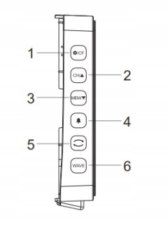 Stacja Pogody Pogodowa Zegar Czujnik Zewnętrzny Higrometr Budzik