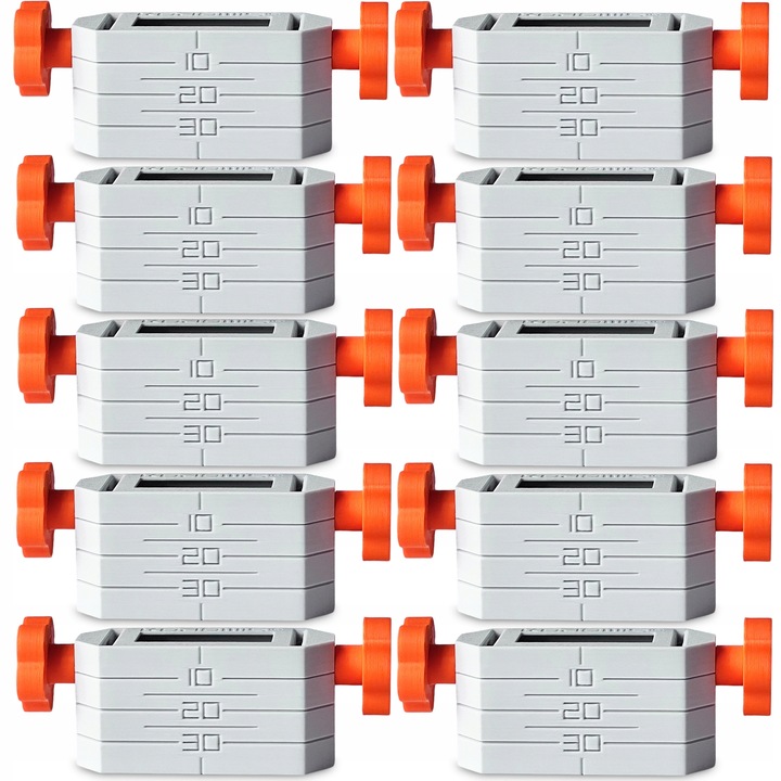 10 x UCHWYT DO POZIOMOWANIA sufitu podwieszanego SHORT GRIP profil