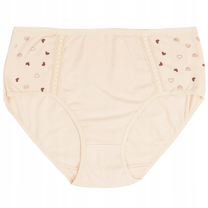 Majtki figi damskie bawełniane 8-pak wysoki stan bawełna duże rozmiary 4XL