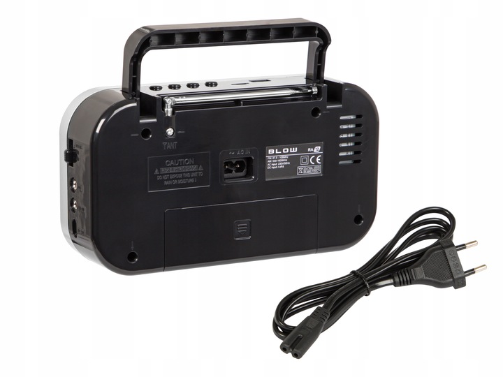 RADIO KUCHENNE RETRO BLUETOOTH USB SD 230V PRZENOŚNE NA BATERIE R6