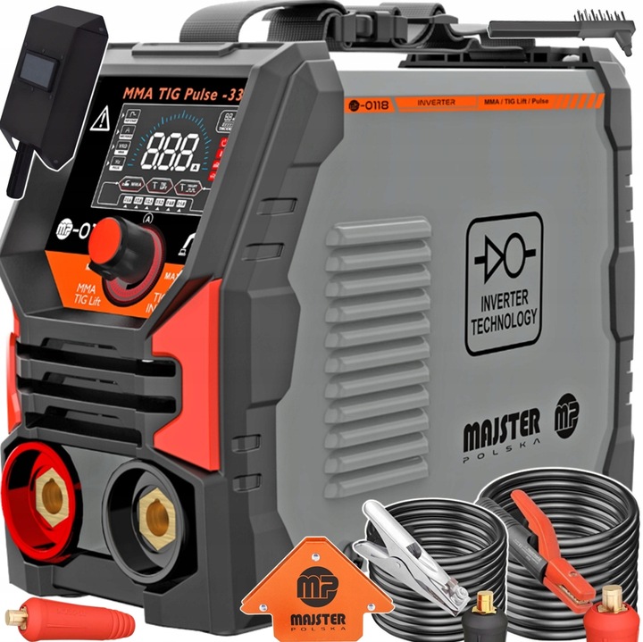 SPAWARKA INWERTOROWA inwerterowa MMA Pulse TIG Lift TIG 330A DIGITAL