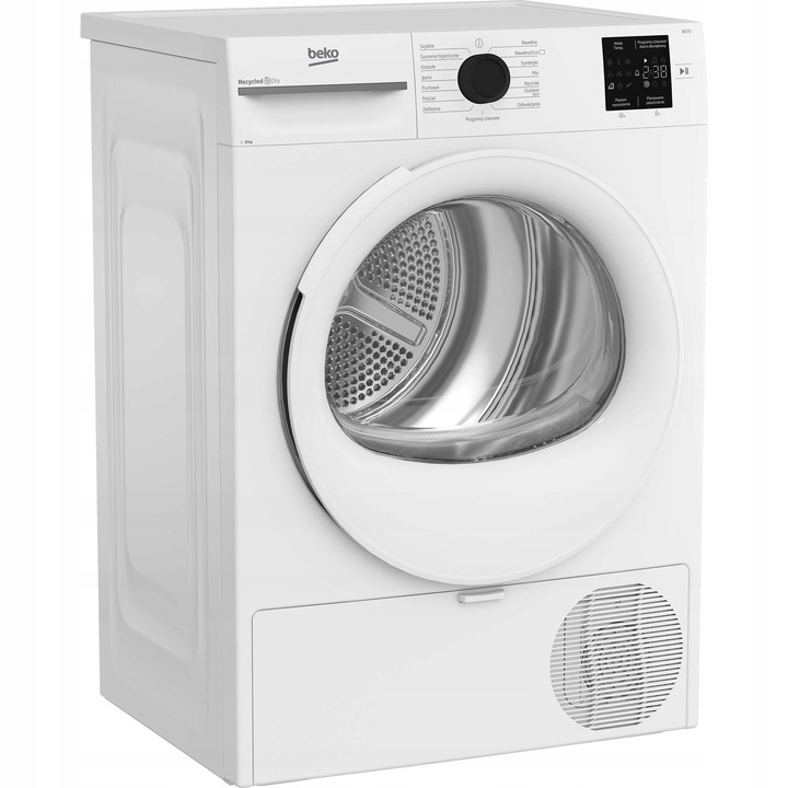 Suszarka Beko BM1T38239W 8kg Pompa ciepła EcoGentle Slim 15 Programów