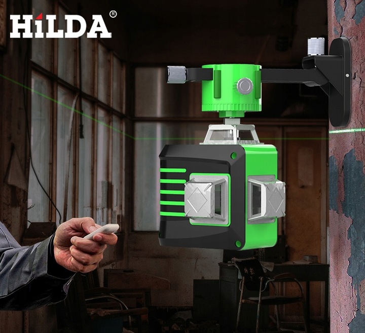 HILDA UCHWYT ŚCIENNY OBROTOWY 360 UNIWERSALNY POZIOMIC LASEROWYCH