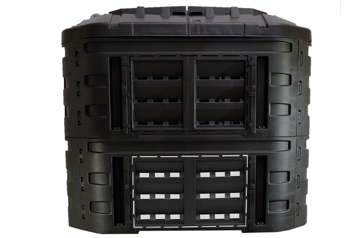 KOMPOSTOWNIK MODUŁOWY 600L CZARNY G-COMP POLSKI