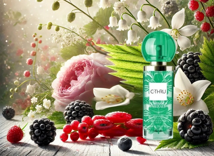 C-THRU DAMSKA WODA TOALETOWA TRWAŁA ŚWIEŻA KOBIECA LUMINOUS EMERALD