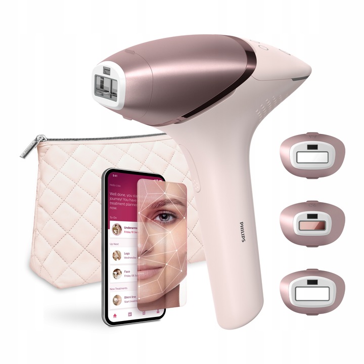 Depilator IPL Philips Lumea 9900 SenseIQ SmartSkin + 4 nasadki BRI977/00