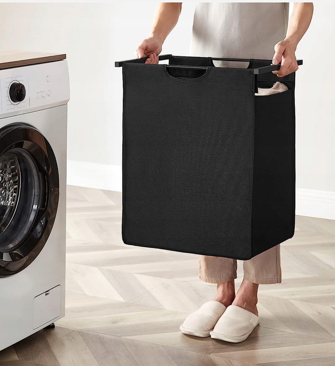 Szafka Łazienkowa KOSZ NA PRANIE z półką LOFT