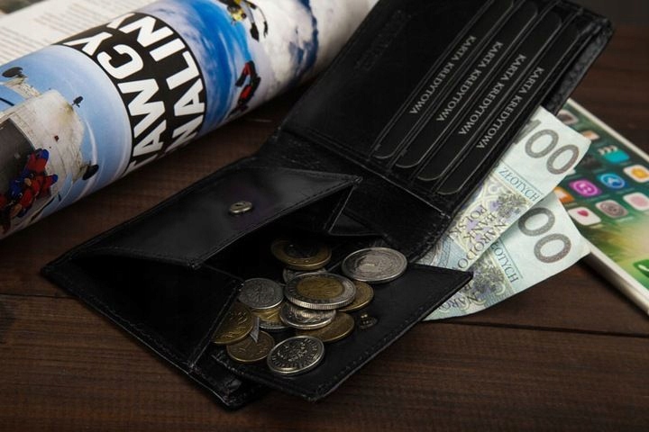 Skórzany portfel męski Betlewski RFID premium slim