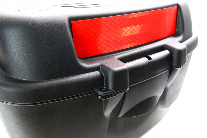 Techno-Smart KUFER BAGAŻNIK KOSZYK ROWEROWY DUŻY ZAMYKANY z ODBLASKIEM