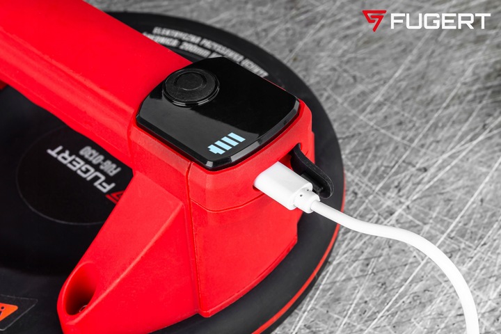 PRZYSSAWKA DO PŁYTEK PRÓŻNIOWA ELEKTRYCZNA UCHWYT DO GRESU 210MM