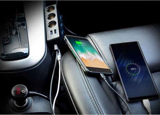 ROZDZIELACZ GNIAZDA ZAPALNICZKI FEEGAR 12-24V USB