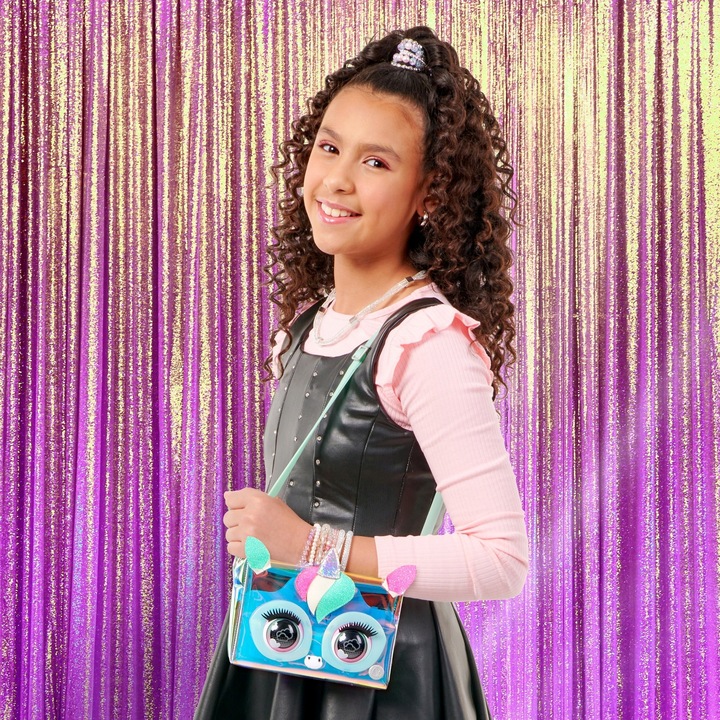 PURSE PETS Y2K CORN JEDNOROŻEC TOREBKA INTERAKTYWNA Z OCZAMI I DŹWIĘKIEM