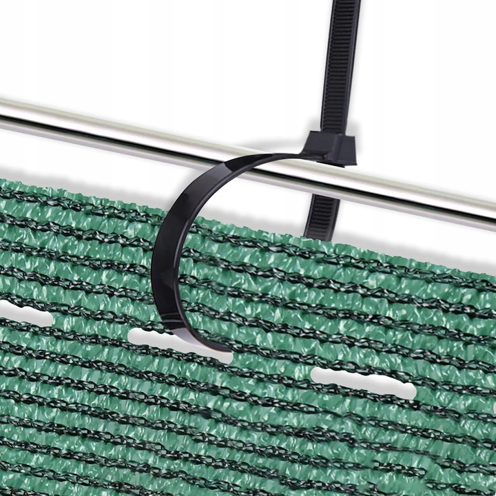 SIATKA CIENIUJĄCA 1,5x25m MASKUJĄCA 95% OSŁONA MATA NA OGRODZENIE PŁOT