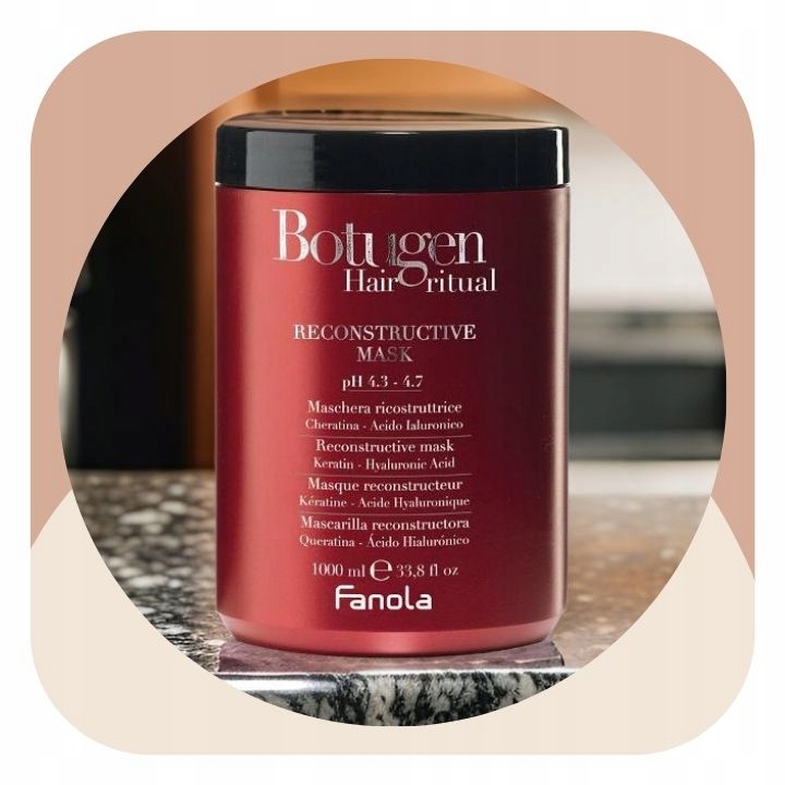 FANOLA BOTUGEN BOTOLIFE Rekonstruująca Odżywiająca Włosy Zniszczone 1000ml