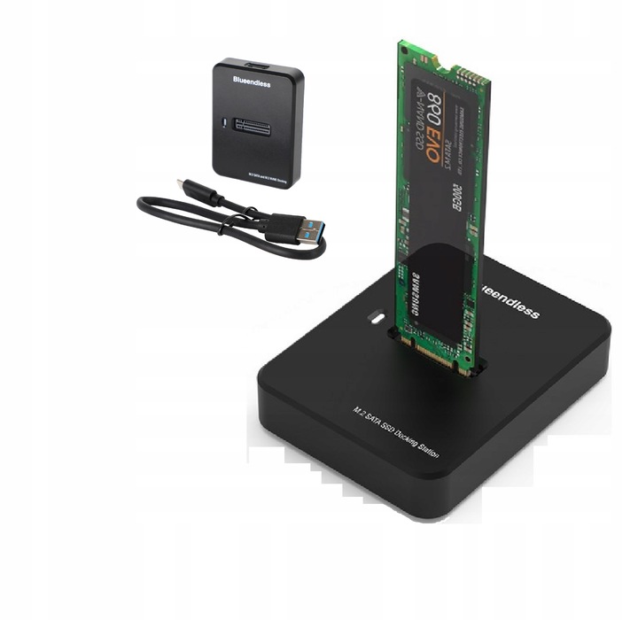Stacja dokująca dysków M.2 NVME adapter SSD M2 dysk