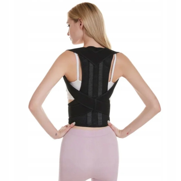 KOREKTOR WAD POSTAWY PLECÓW PAJĄCZEK SZELKI NA PROSTY KRĘGOSŁUP rozm. S