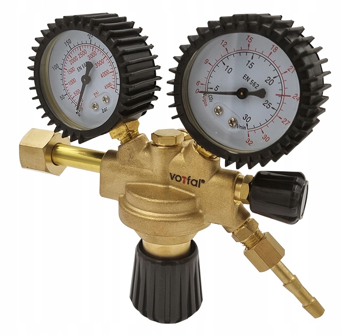 REDUKTOR BUTLOWY ARGON CO2 MIESZANKA MIG MAG TIG ZAWOREK DWUTLENEK