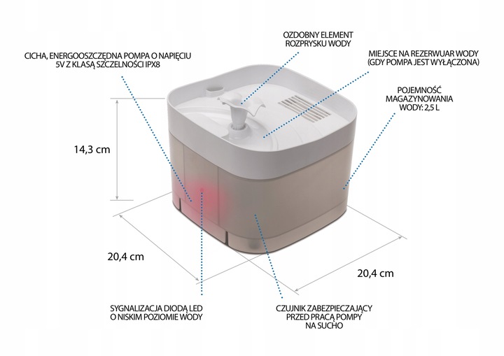 COMFY POIDŁO AUTOMATYCZNE CATSPRING