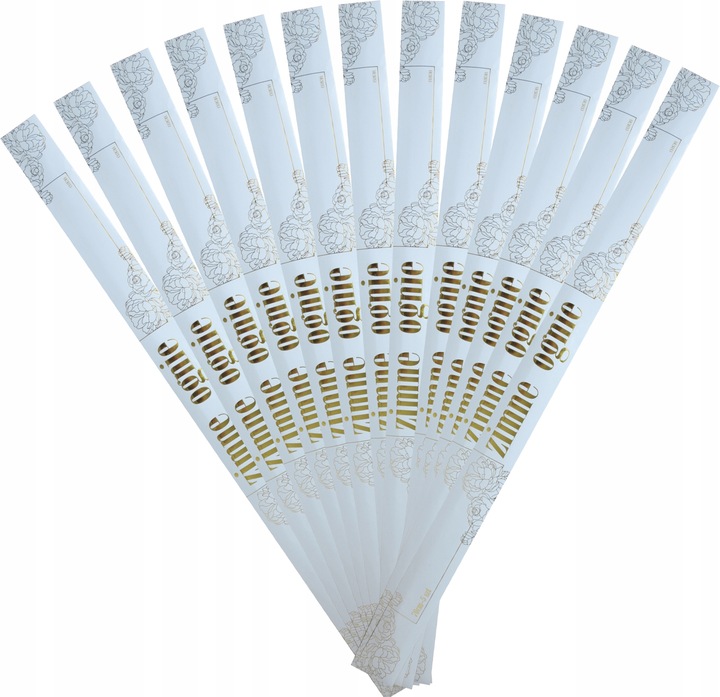 DŁUGIE ZIMNE OGNIE WESELNE 70cm 70 sztuk CS1970SW 150 sekund