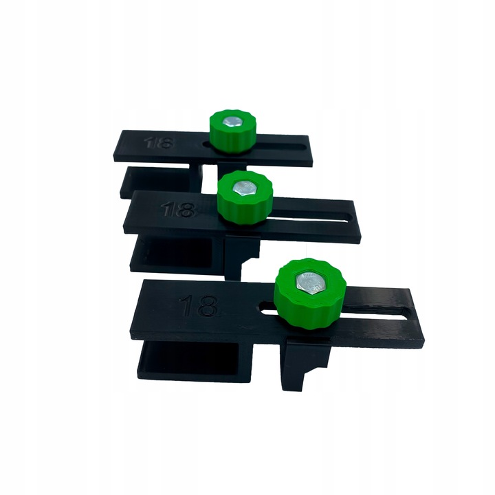 3x Trasowanie maskownic krzywe ściany 18mm P4U