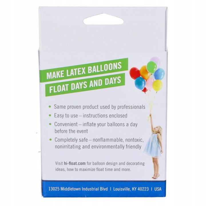 ŻEL klej USZCZELNIACZ HI-FLOAT 150ml BALONÓW Z HELEM z pompką ORYGINALNY