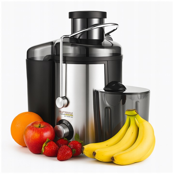 SOKOWIRÓWKA WYCISKARKA DO OWOCÓW I WARZYW ELEKTRYCZNA SAMOCZYSZCZĄCA