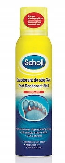 Scholl Dezodorant do stóp 3w1, 150 ml