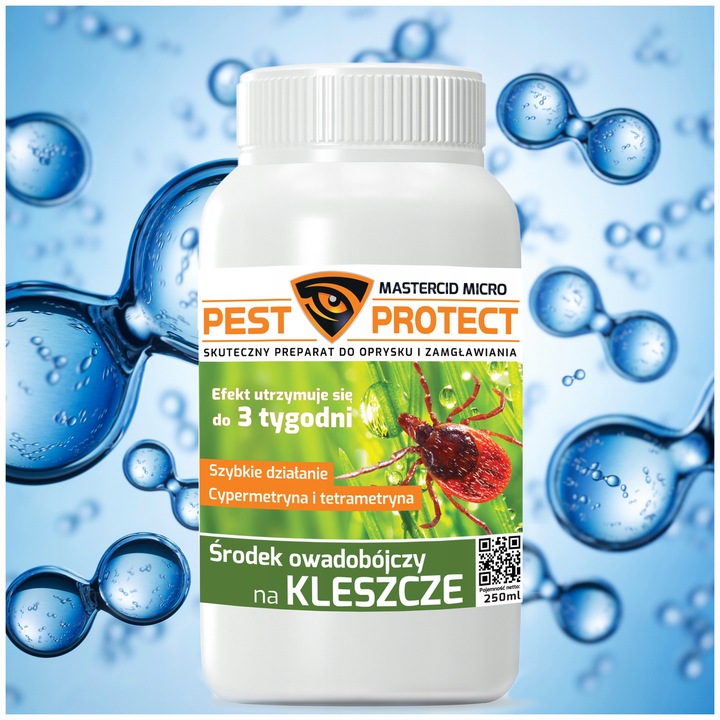 OPRYSK ŚRODEK PREPARAT NA KLESZCZE DO OGRODU MOCNY KONCENTRAT + GRATIS