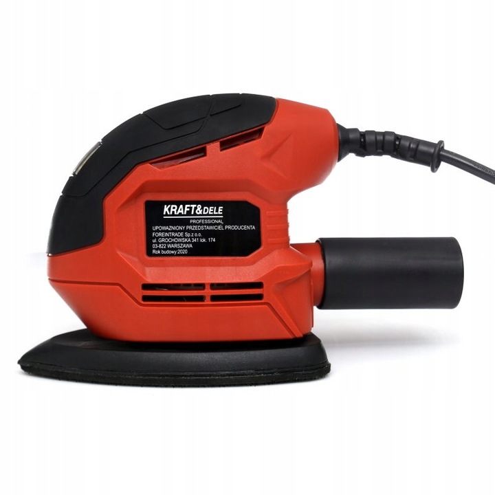SZLIFIERKA MIMOŚRODOWA WIELOFUNKCYJNA POLERKA DELTA DO GIPSU DREWNA 900W