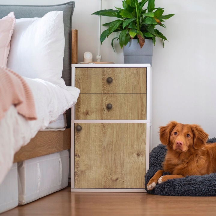 Okleina Samoprzylepna PCV Na Drzwi Dąb RIBBEC Renowacja Mebli Szer