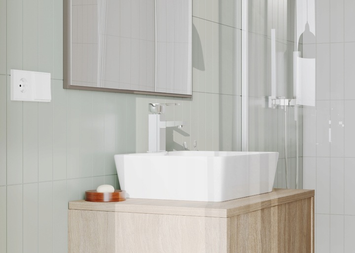 UMYWALKA NABLATOWA PROSTOKĄTNA 48 CM HAGSER ALEXA